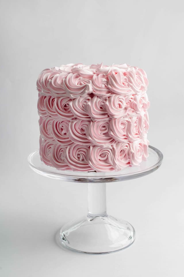 Pastel de Rosas Rosas